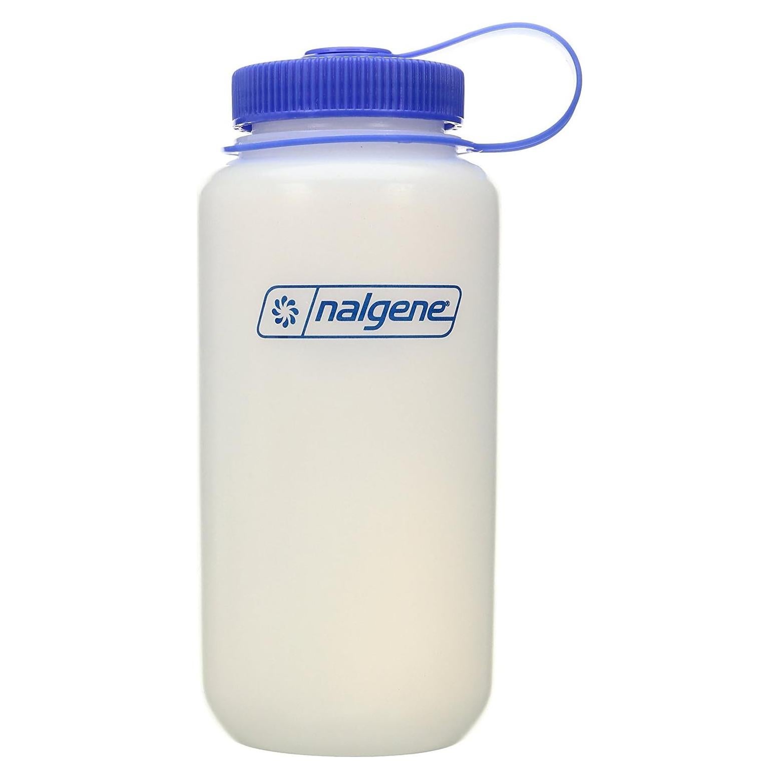 Botella de Agua Nalgene HDPE 1000ml Boca Ancha Libre BPA
