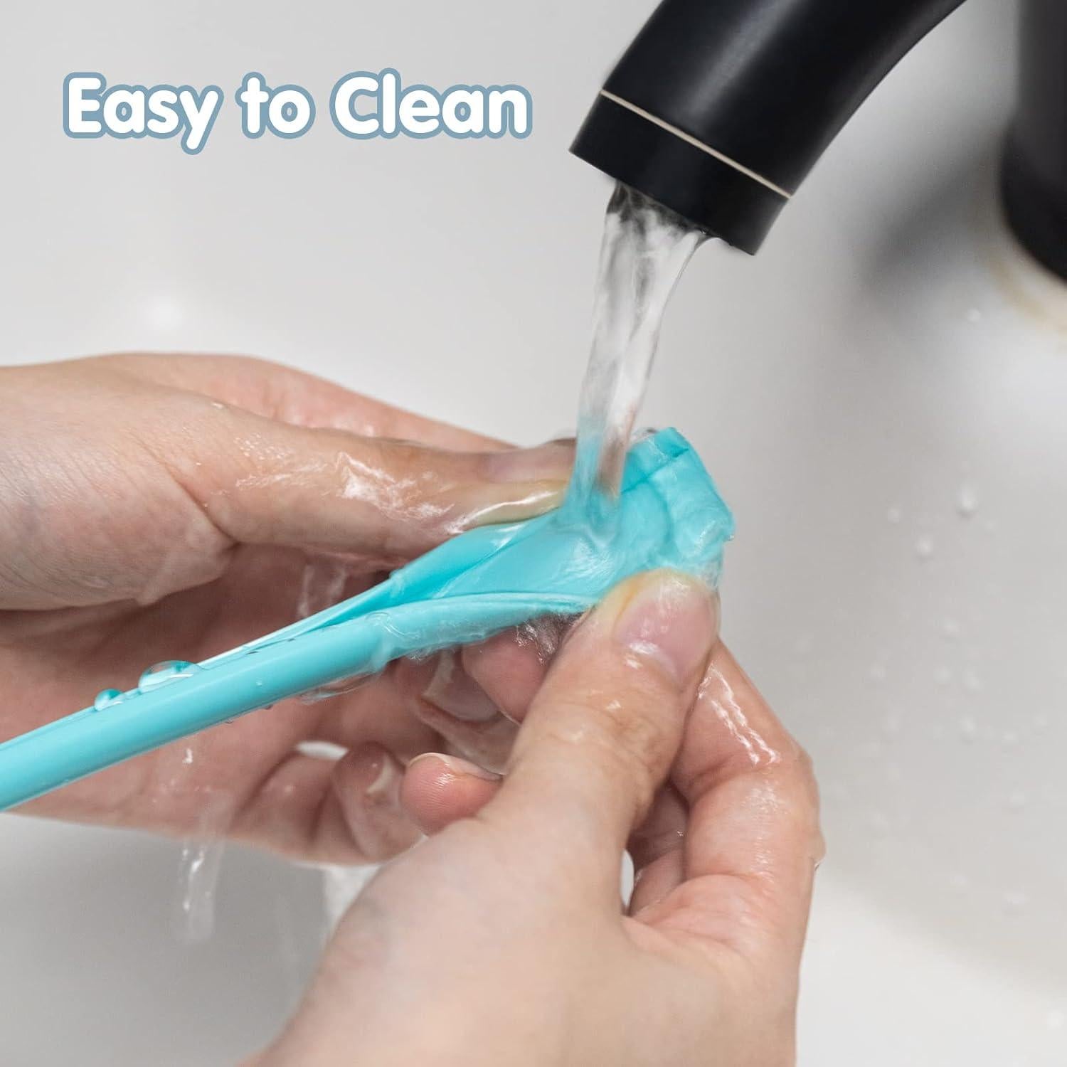 Popotes Reutilizables de Silicona Happy Create 20 cm 8 mm 8 Unidades