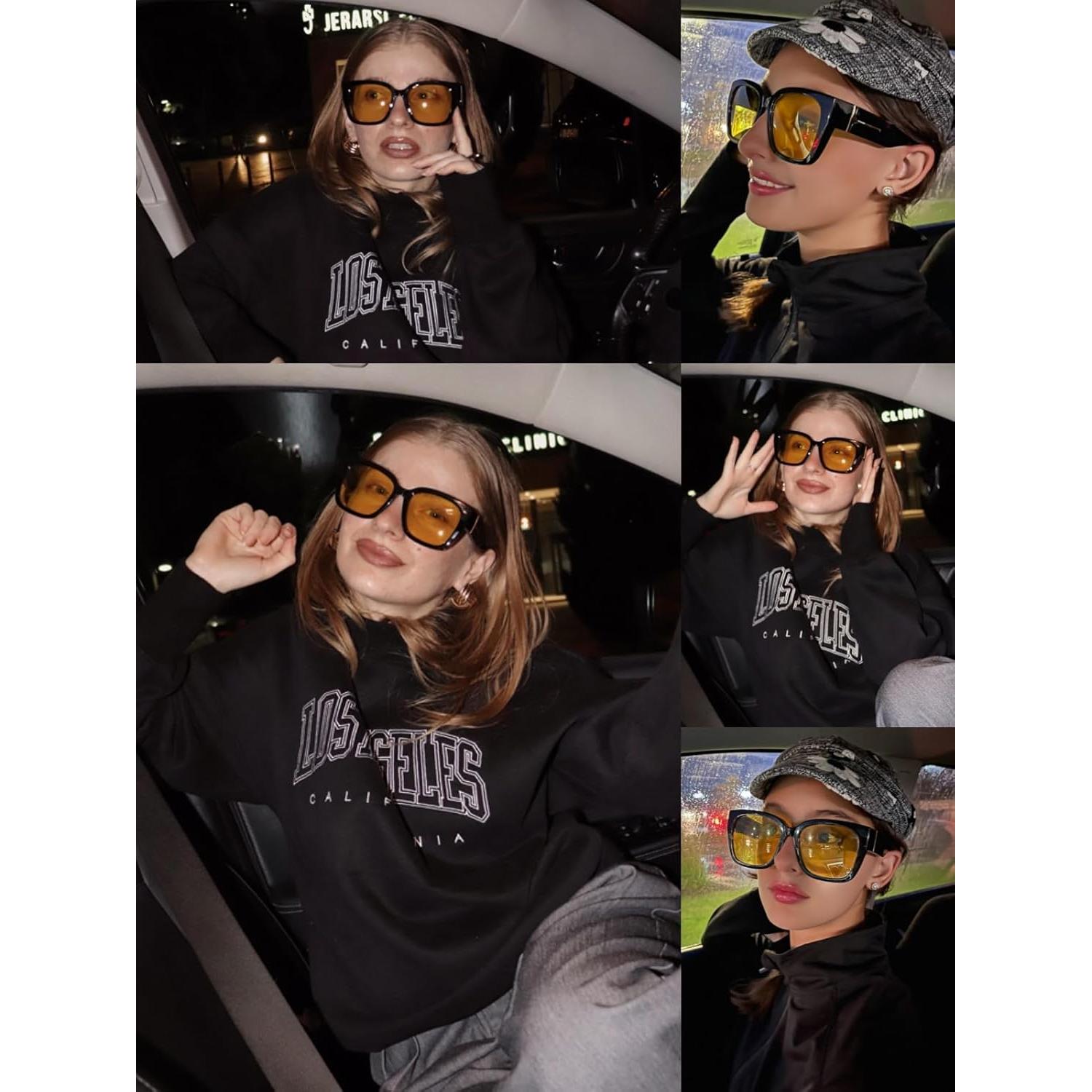 Gafas de Visión Nocturna LVIOE Polarizadas para Mujeres