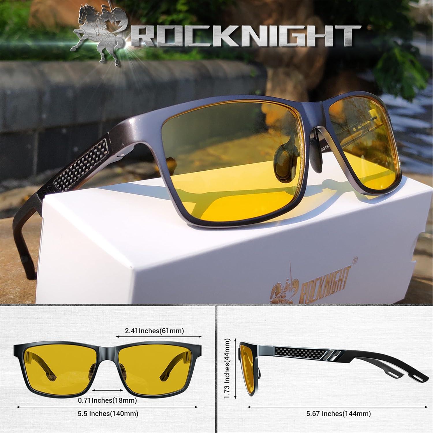 Gafas de sol ROCKNIGHT HD polarizadas UV400 para conducir