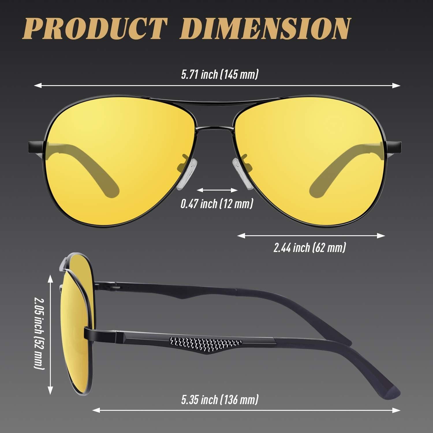 Gafas de sol polarizadas CGID Al-Mg UV400 para hombres y mujeres