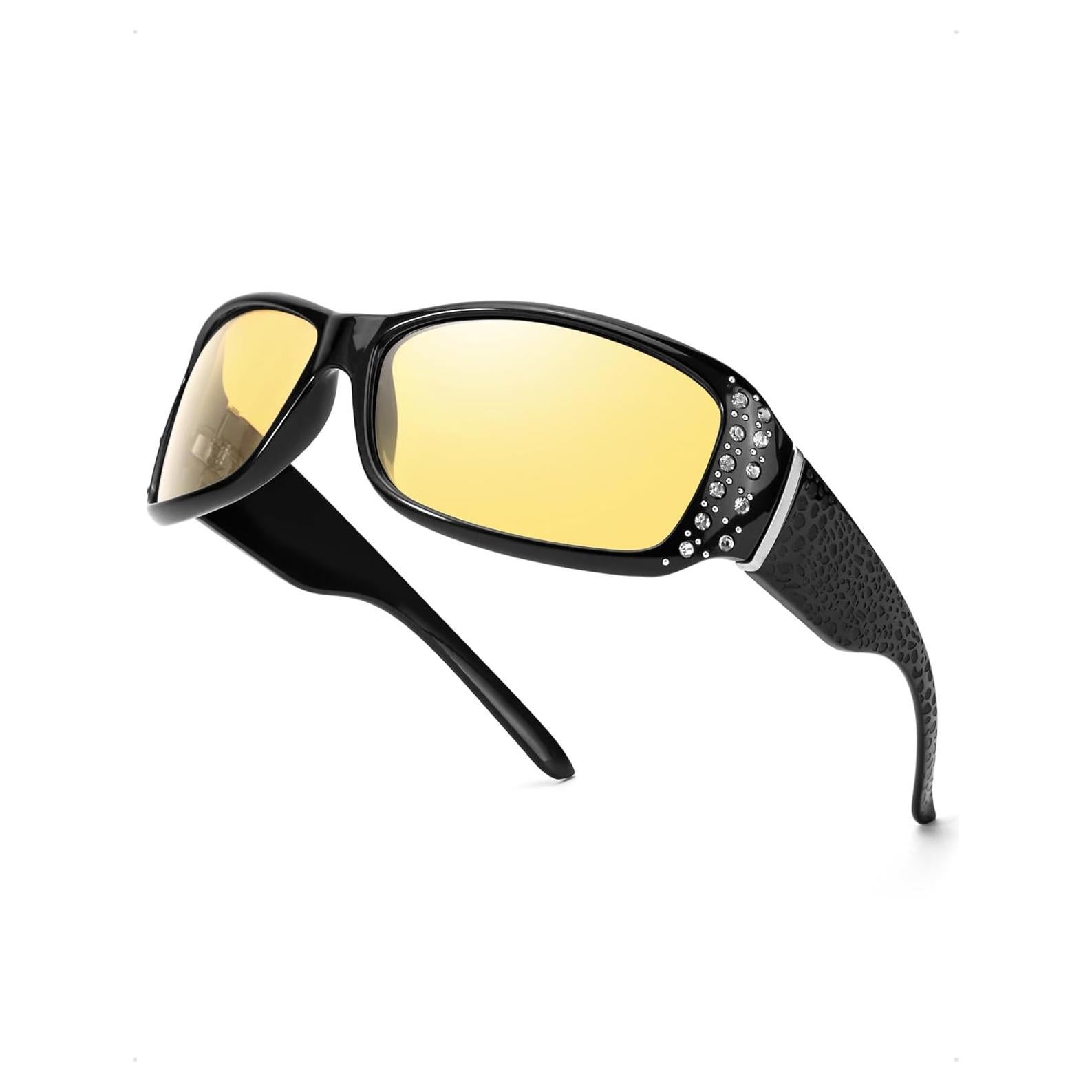 Gafas de Conducción Nocturna IGNAEF® Mujeres Amarillas Polarizadas