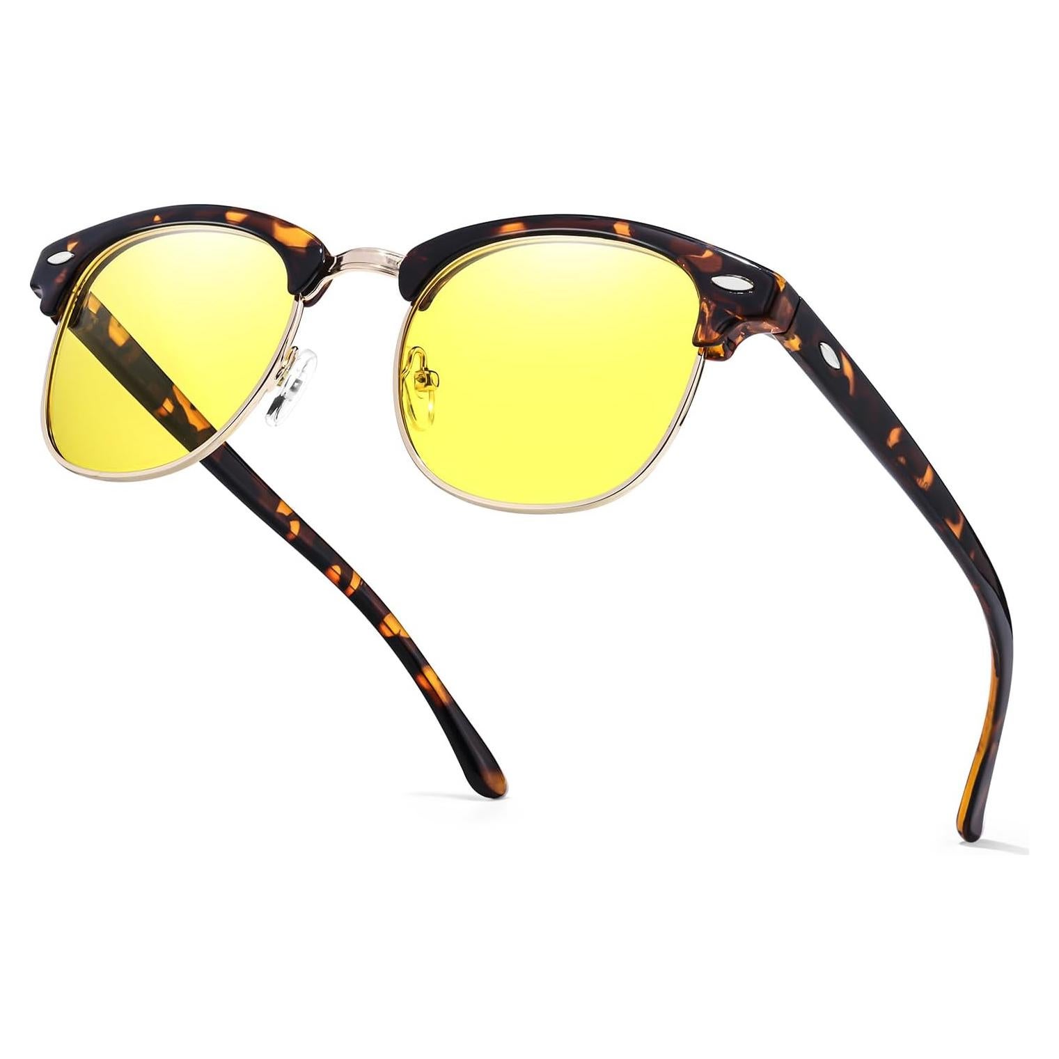 Gafas de Conducir Nocturna Xfeel Antirreflejo Amarillas