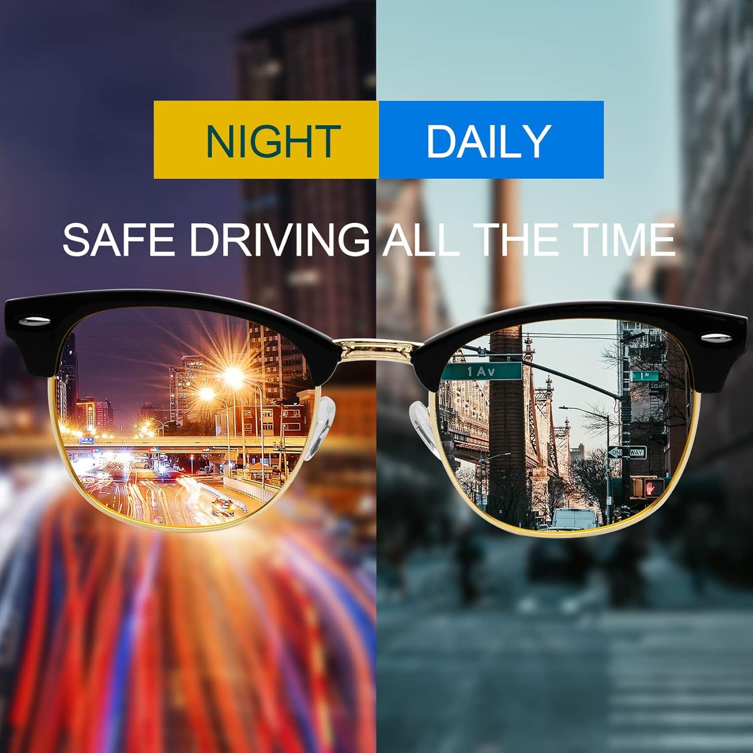 Gafas de sol KANASTAL UV400 semi sin montura para hombres y mujeres