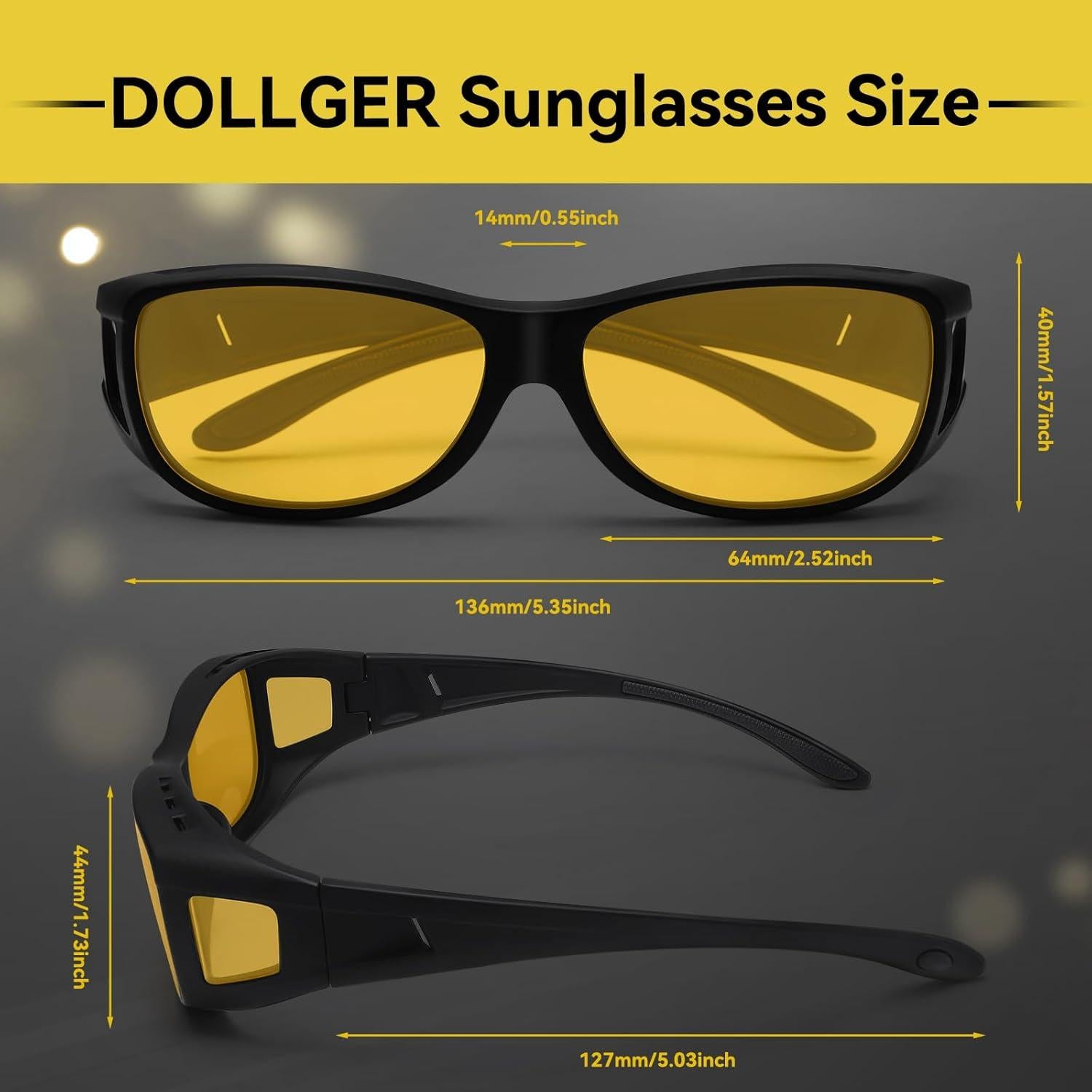 Gafas de Conducción Nocturna Dollger HD Polarizadas UV400