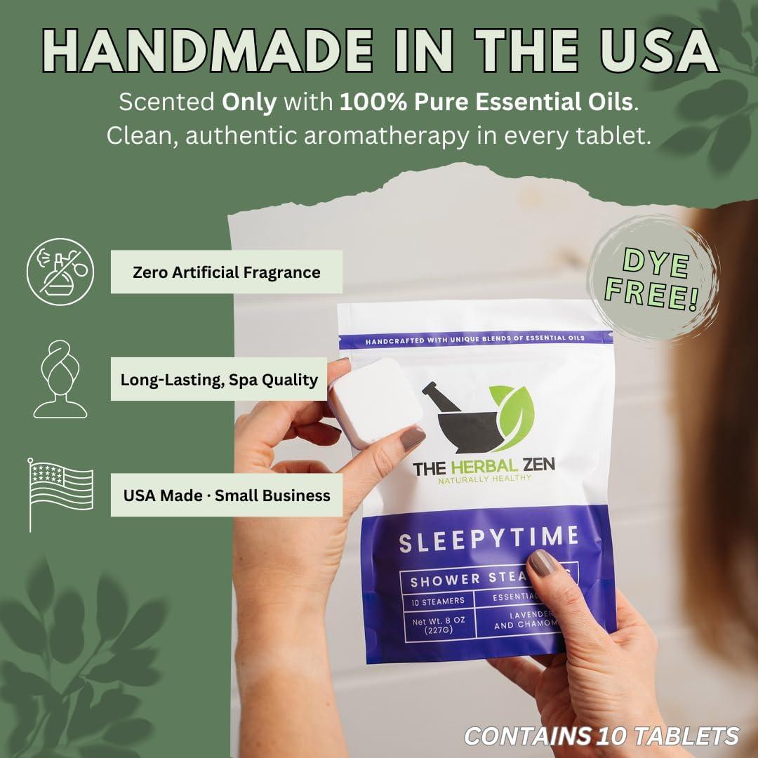 Bombas de Ducha Aromaterapia Lavanda 10 Unidades Hechas en EE. UU.