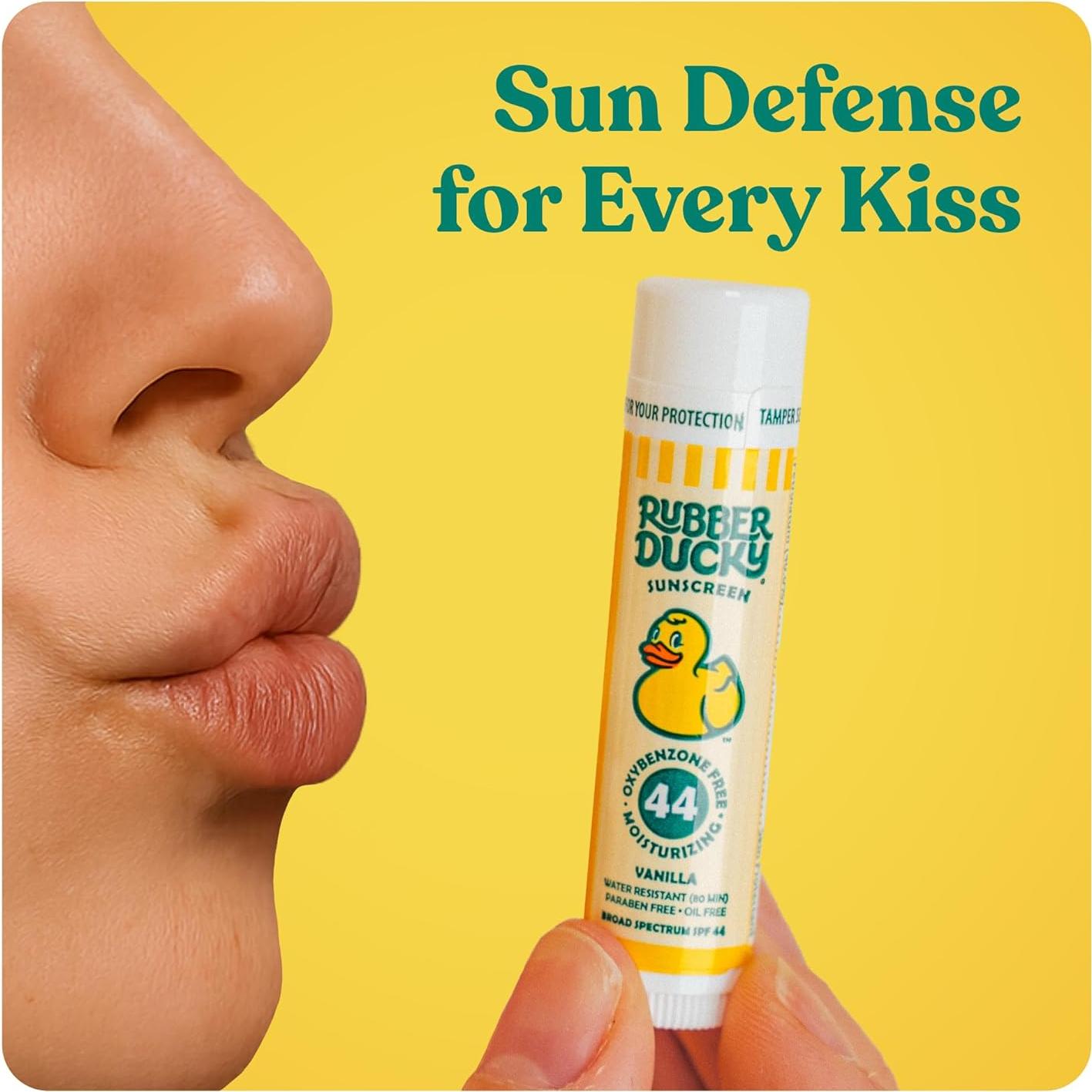 Bálsamo Labial Patito de Goma SPF 44 Vainilla 3 Unidades