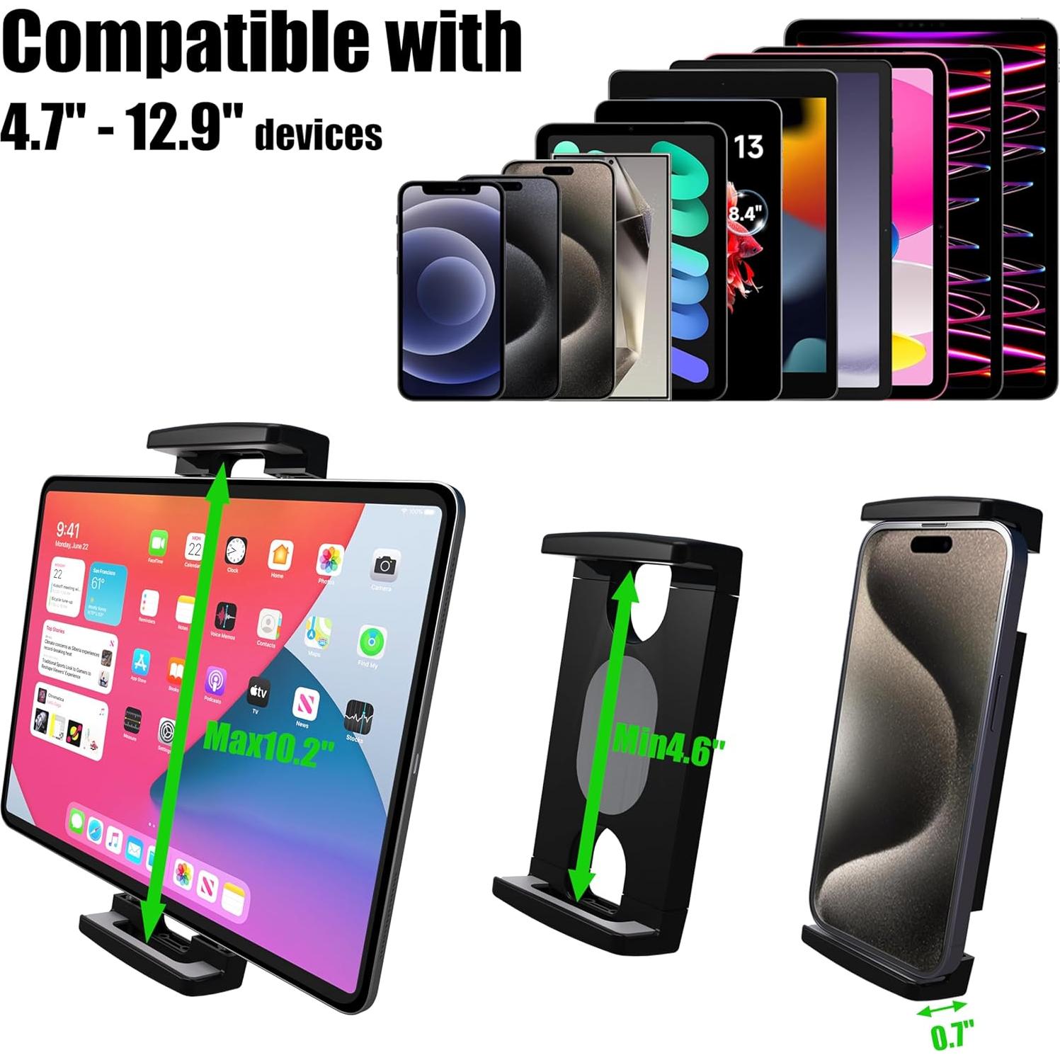 Soporte Magnético para Tabletas VasSmtCPH Base 3.5" Ajustable