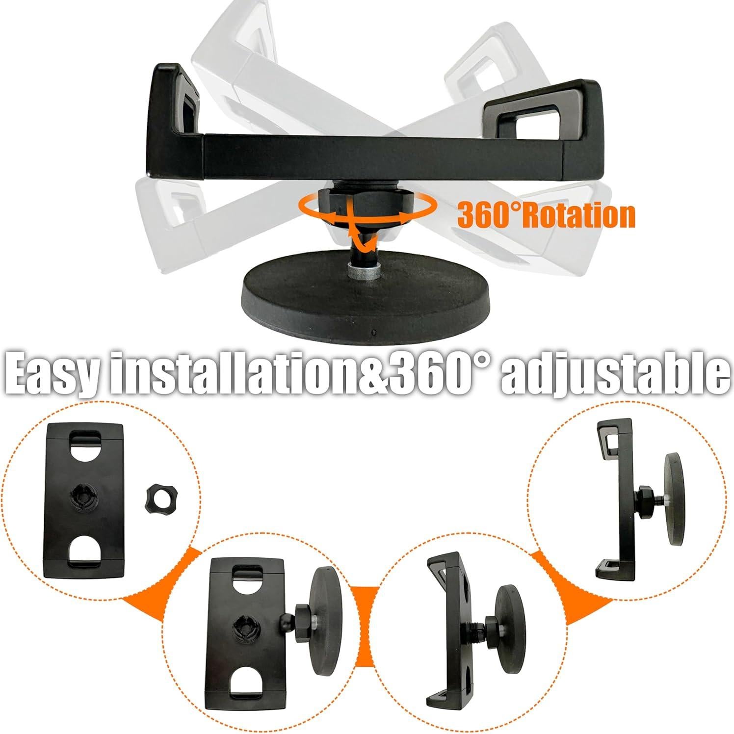 Soporte Magnético para Tabletas VasSmtCPH Base 3.5" Ajustable