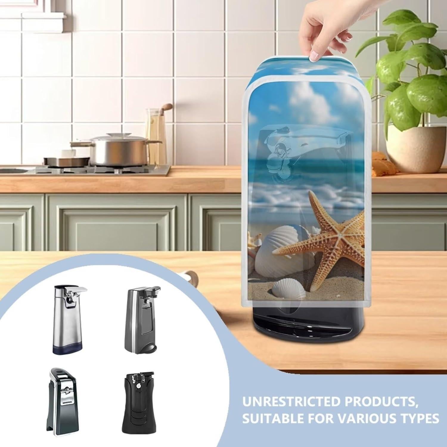 Cubierta de Abrelatas Automático Hudotybom Playa 14.5x25.4cm