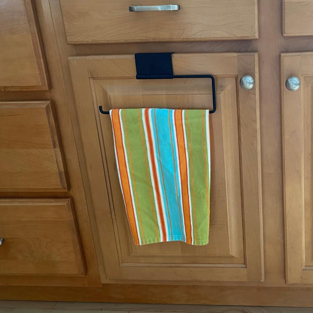 Organizador de Tapas de Olla Evelots 2 en 1 Negro - Estante de Puerta