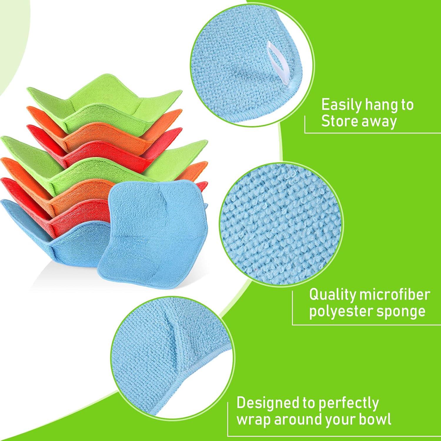 8 Sujetadores de Tazones Calientes Patelai - Microfibra Clásica