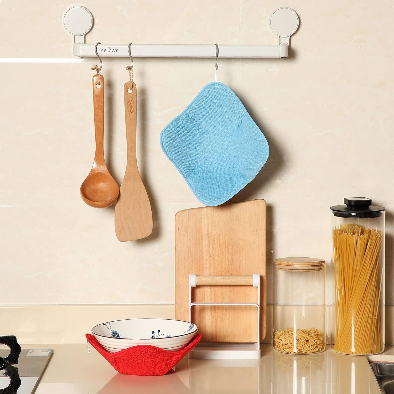 8 Sujetadores de Tazones Calientes Patelai - Microfibra Clásica