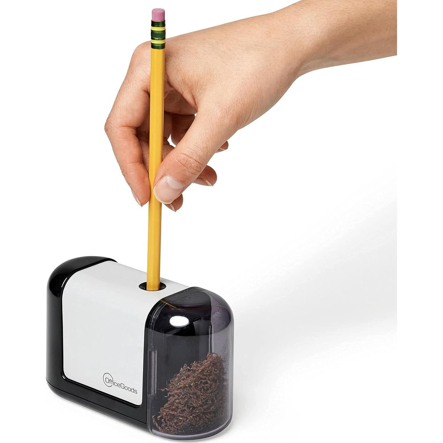 Sacapuntas Eléctrico OfficeGoods S3P - Portátil y Compacto