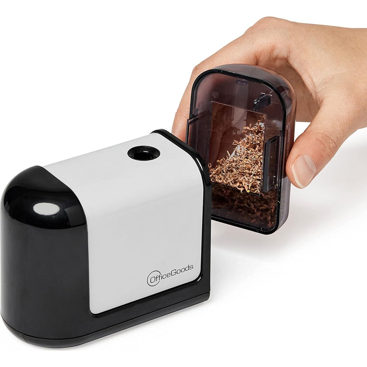 Sacapuntas Eléctrico OfficeGoods S3P - Portátil y Compacto