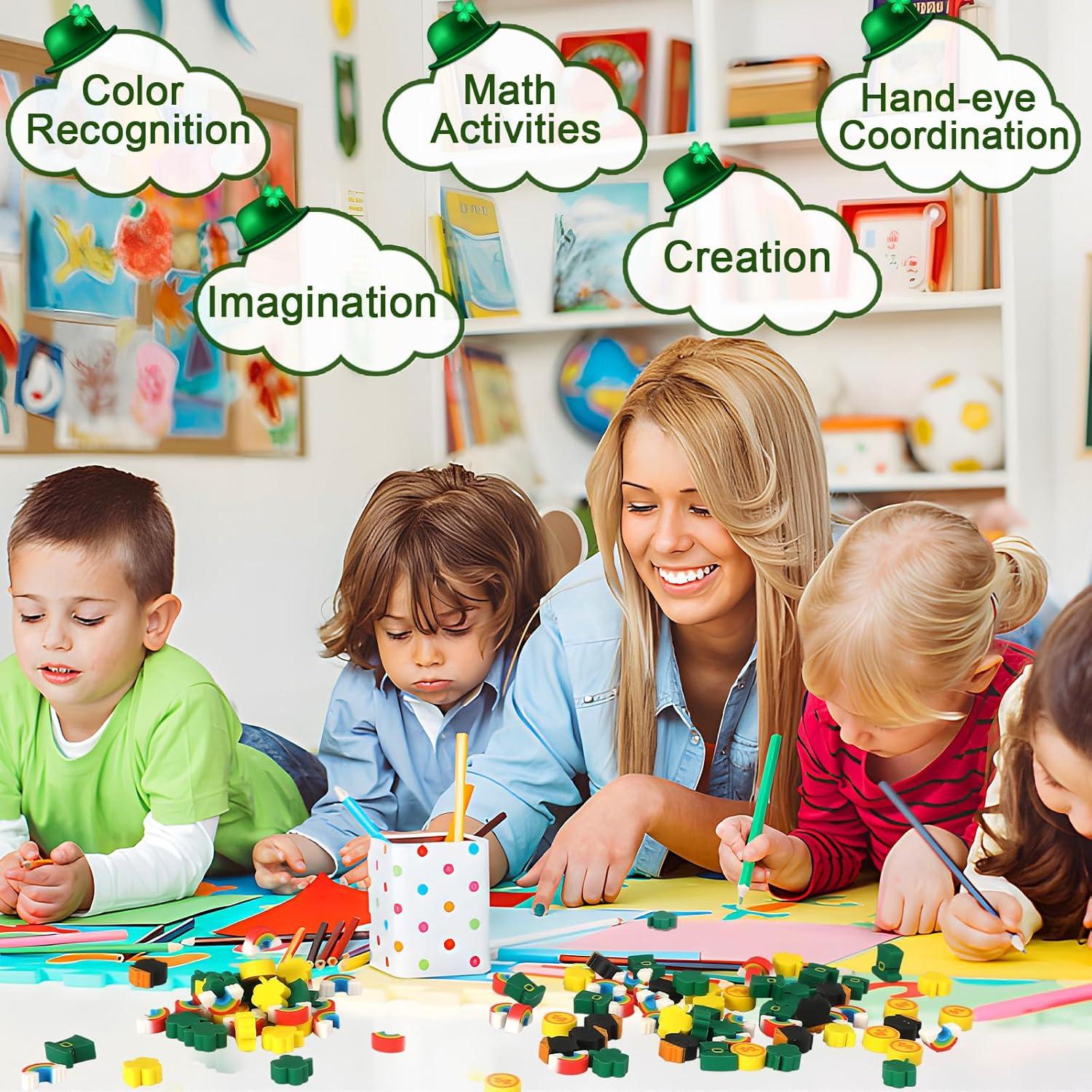 Borradores Mini de San Patricio JUNEBRUSHS - 150 Pcs