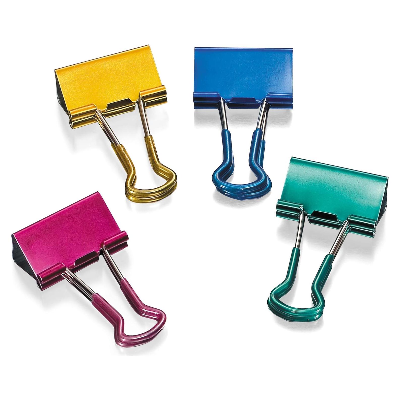 Clip de carpeta metálico Officemate 31054, 6 paquetes de 12