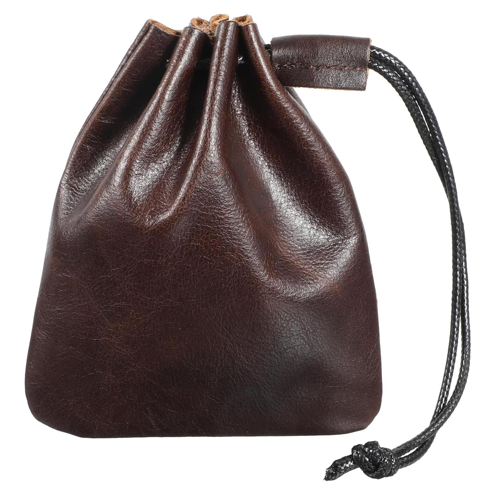 Bolsa de Cuero Pequeña HJZHII Impermeable para Joyería