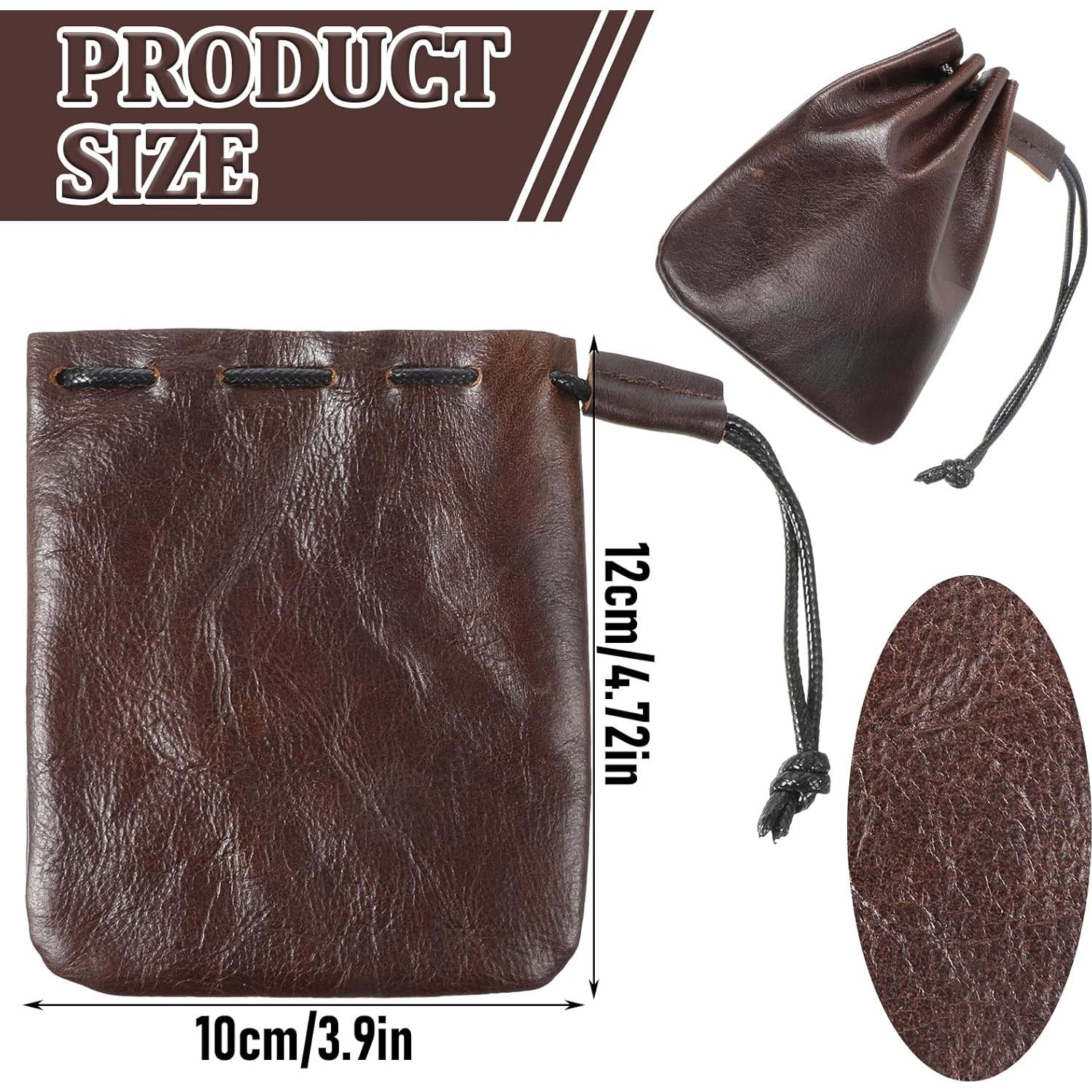 Bolsa de Cuero Pequeña HJZHII Impermeable para Joyería