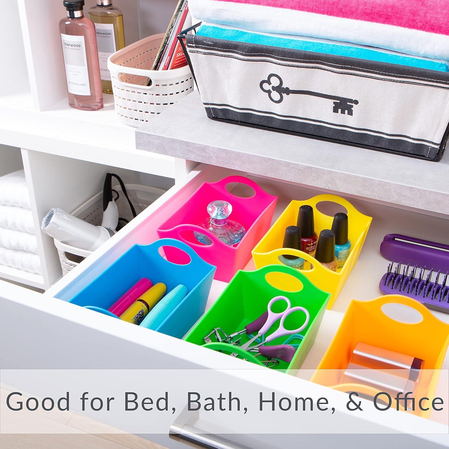 Contenedores de Almacenamiento Mini Simplificar - Paquete de 5