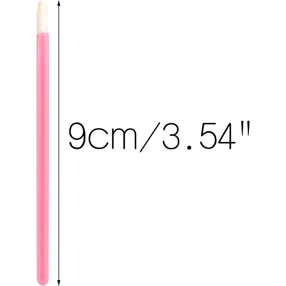 100 Aplicadores Desechables de Labios G2PLUS - Rosa Bebé