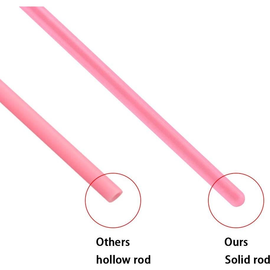 100 Aplicadores Desechables de Labios G2PLUS - Rosa Bebé