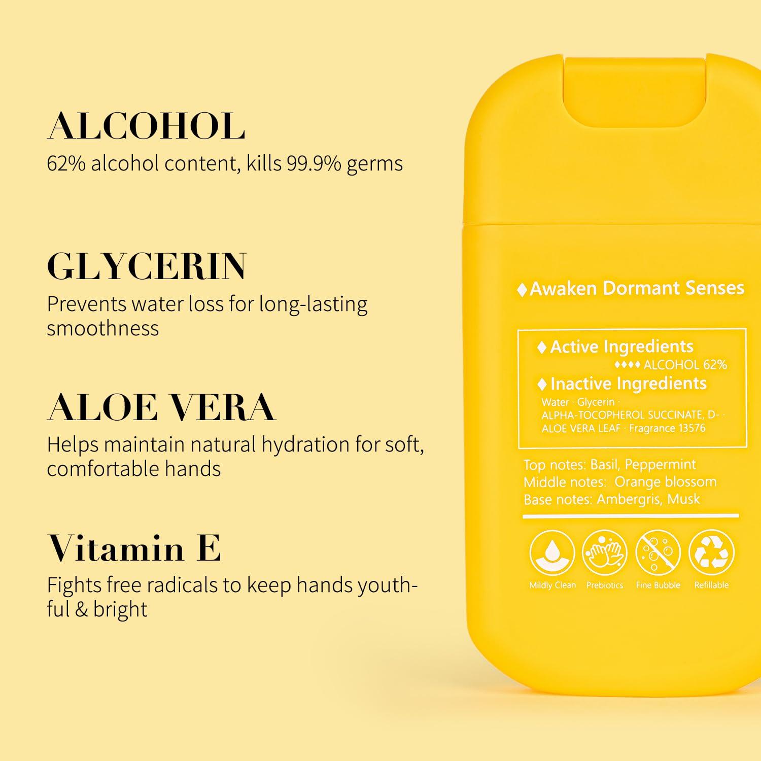 Spray Desinfectante para Manos Touchfeel 28ml Cítrico Herbal