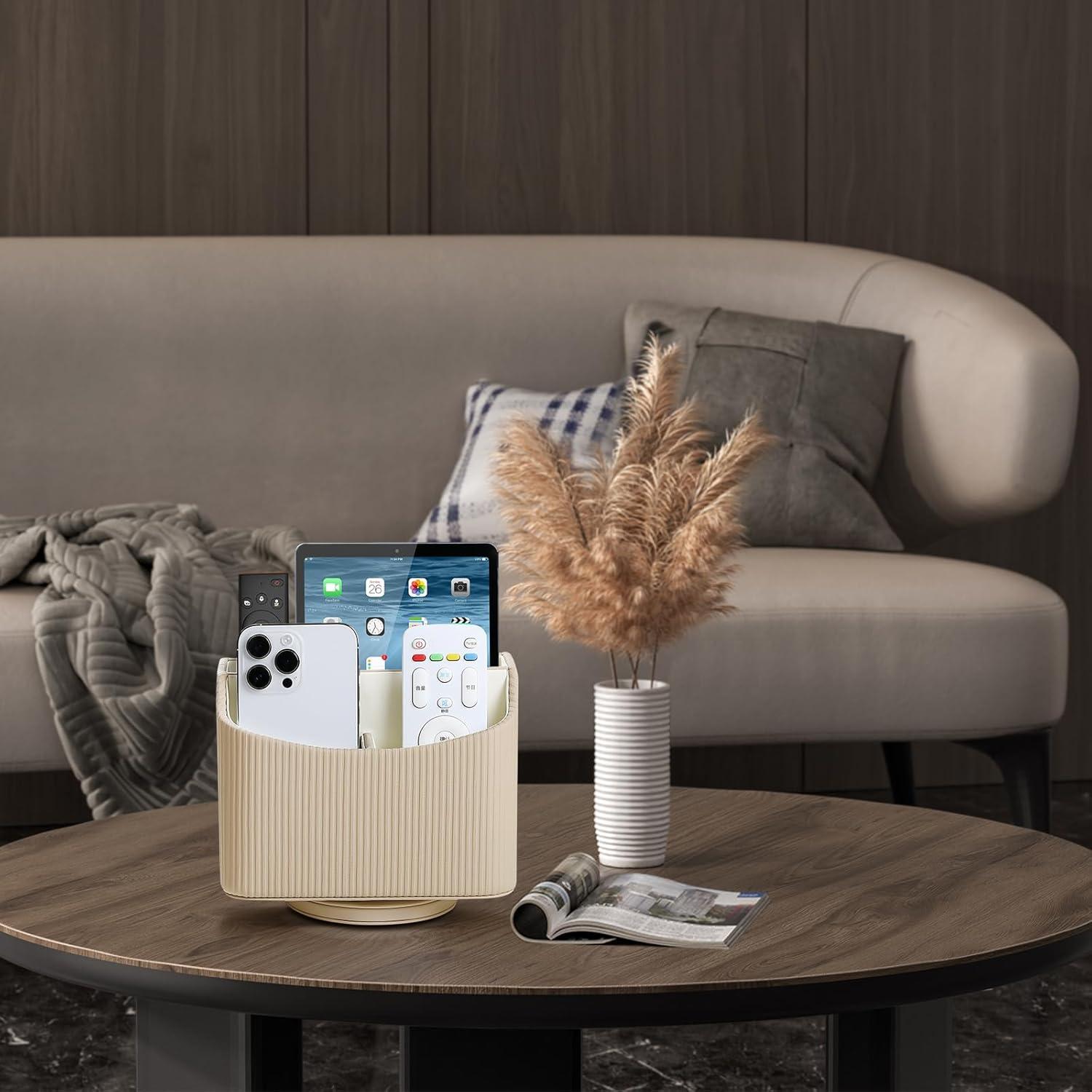 Soporte de Control Remoto Giratorio 360° NICLNGSH Beige