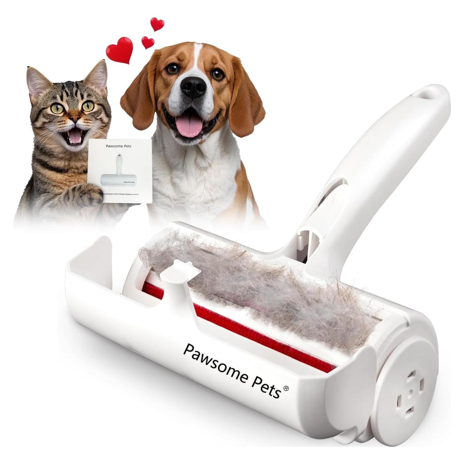 Removedor de Pelo de Mascotas Pawsome Pets - Ecológico y Reutilizable