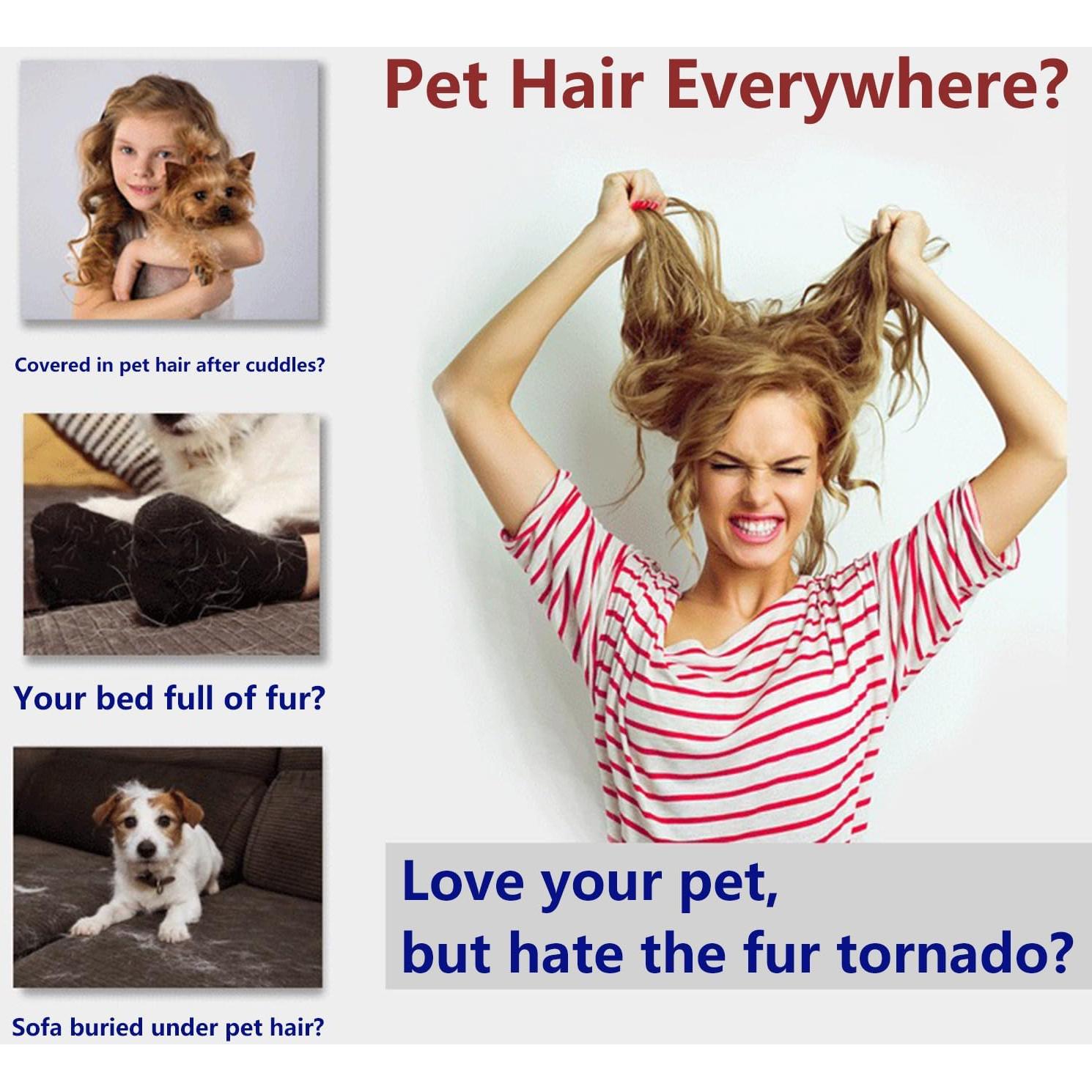 Removedor de Pelo de Mascotas Pawsome Pets - Ecológico y Reutilizable