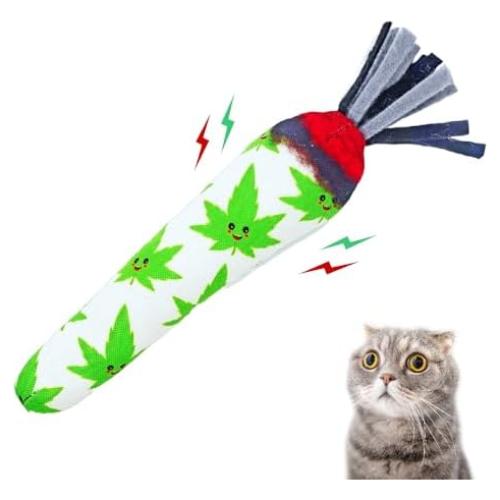 Juguete para Gatos ToyGenics Doobie de Hierba Gatera 21.6 cm