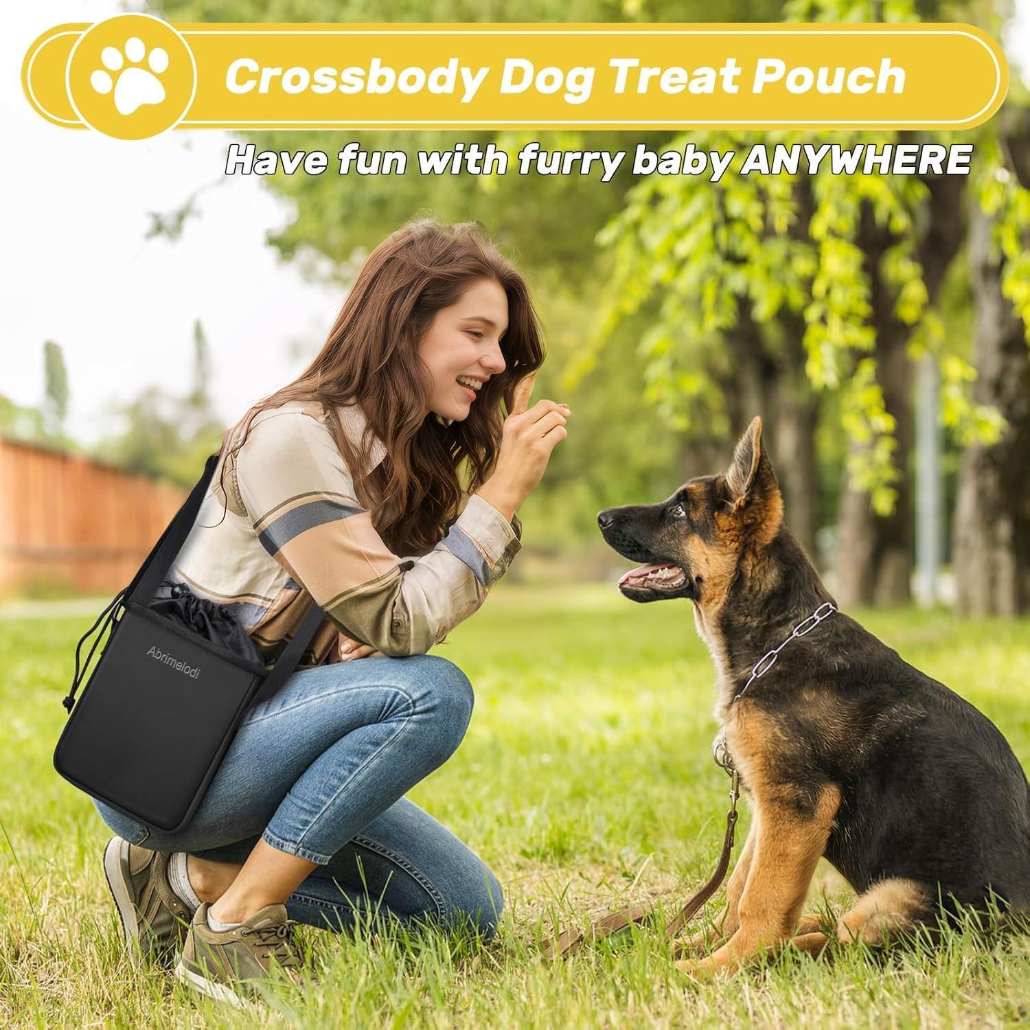 Bolsa de Viaje para Perros Abrimelodi con 2 Contenedores y Cuencos