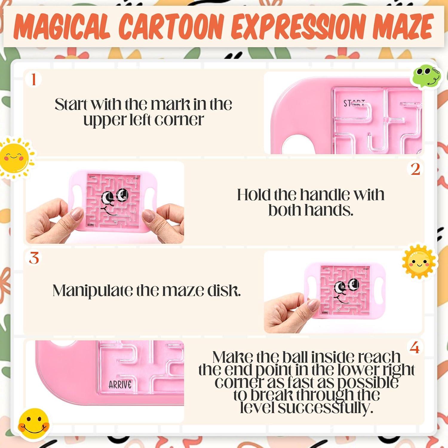 36 Piezas Rompecabezas Laberinto Portátil JellyArch - Diversión Familiar