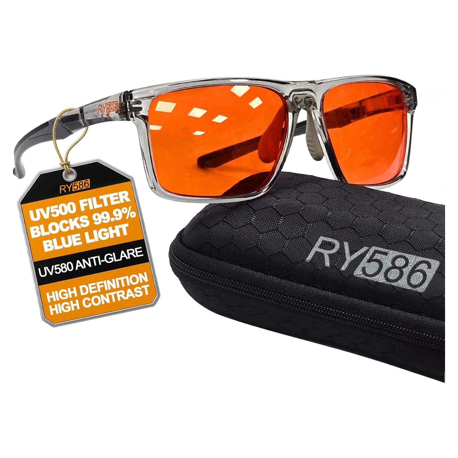 Gafas de Sueño RY586 HD P1A Bloqueo Luz Azul UV500