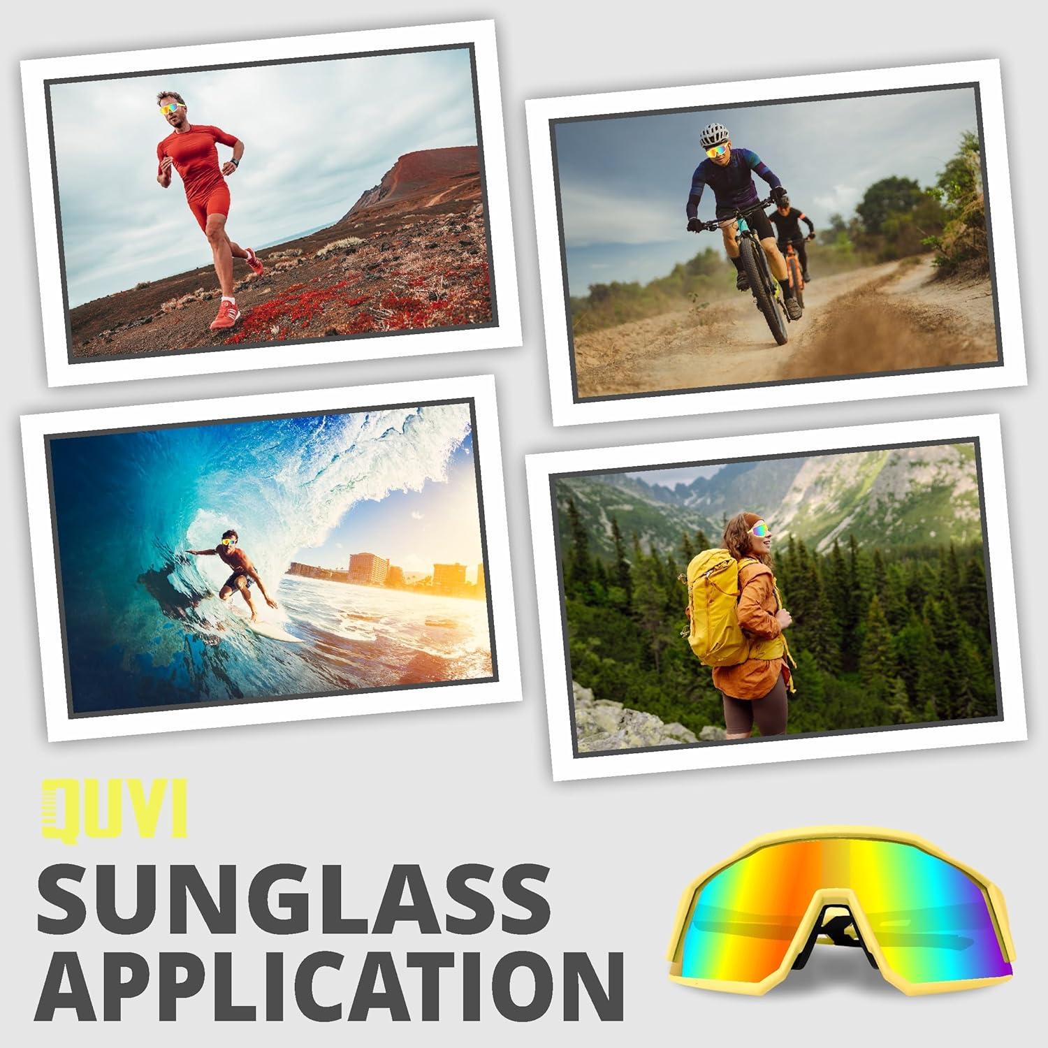 Gafas de sol polarizadas QUVI 28170 para hombres y mujeres