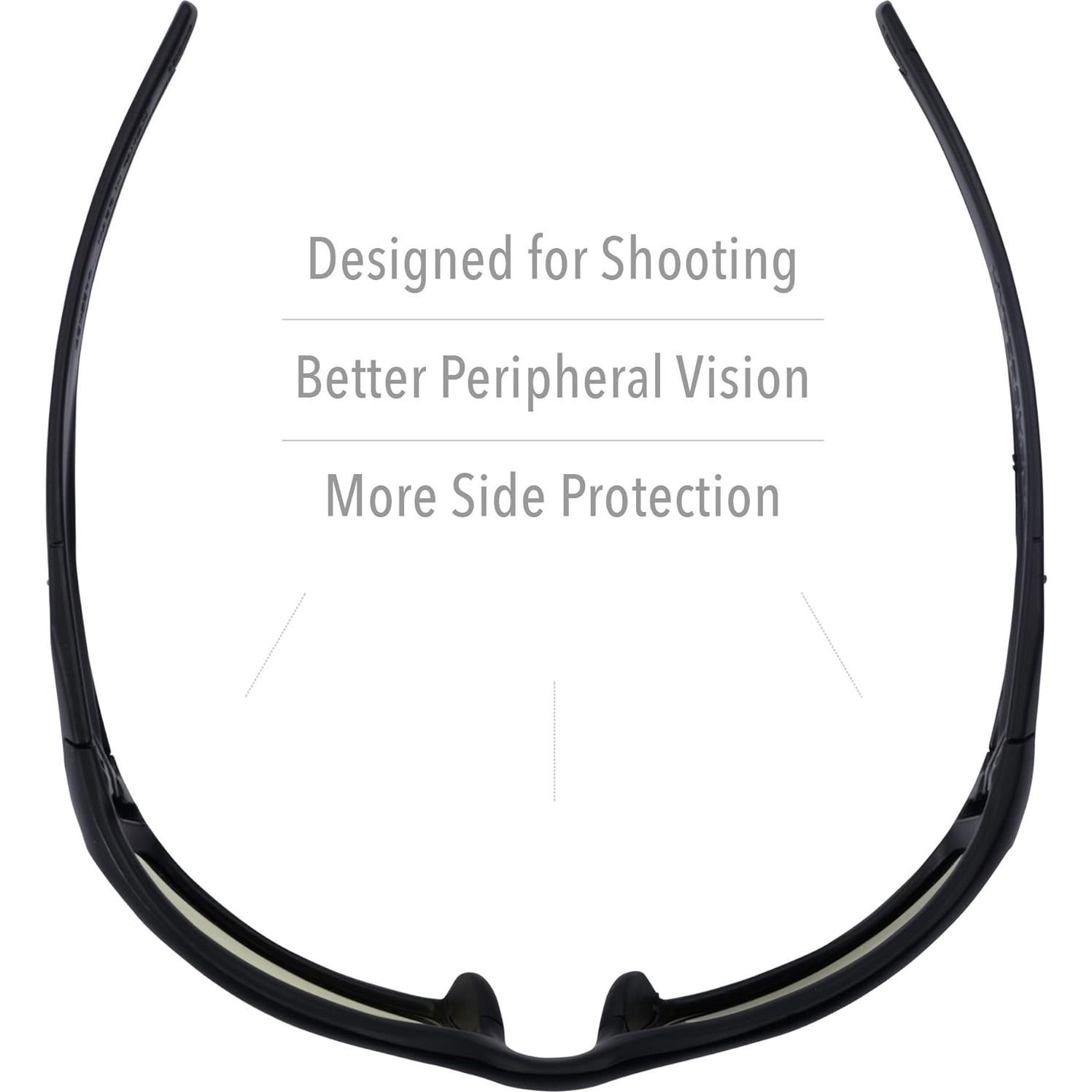 Gafas de Tiro Howard Leight Uvex Hypershock Antiempañante