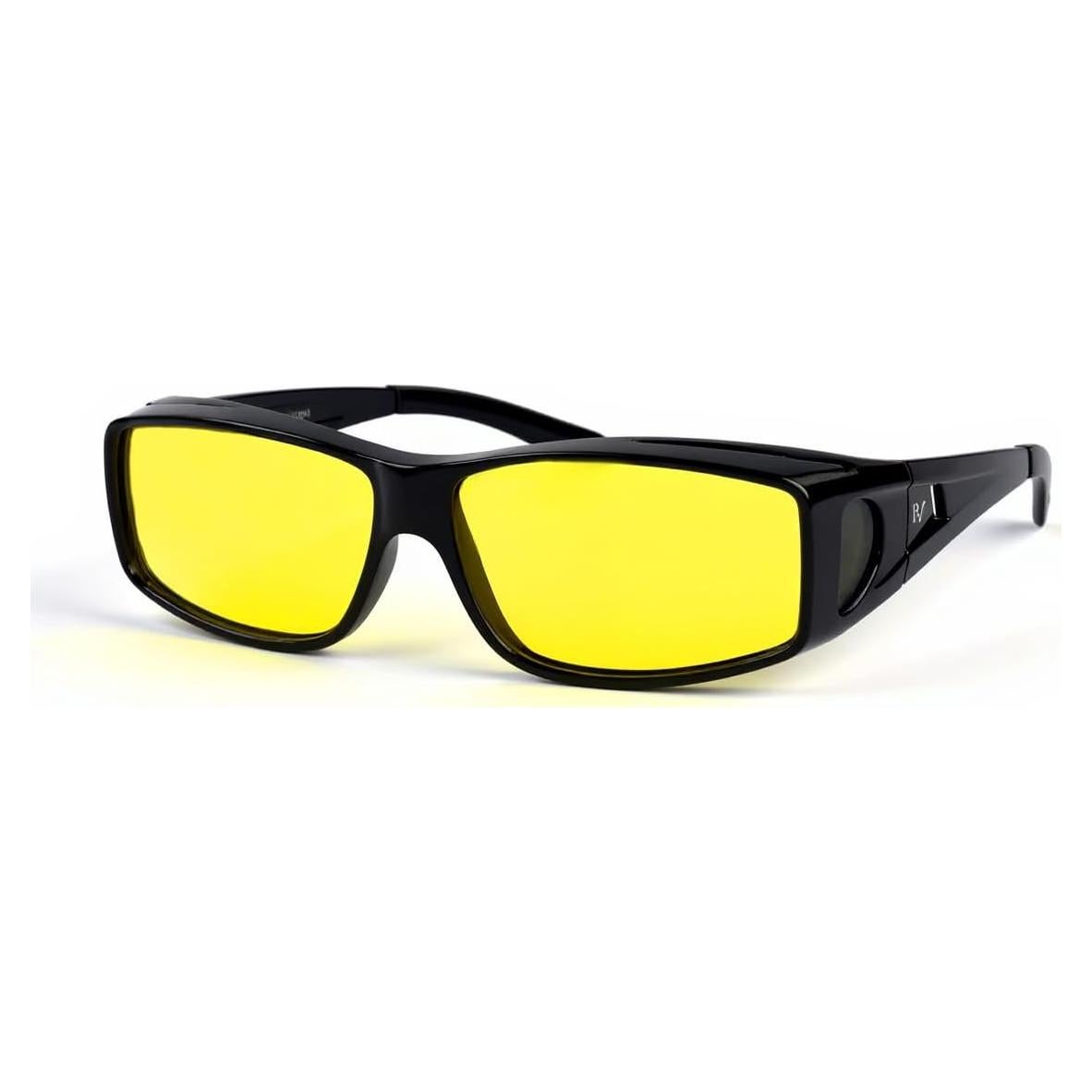 Gafas de Conducción Nocturna PLUVANI - Lentes Amarillos Polarizados