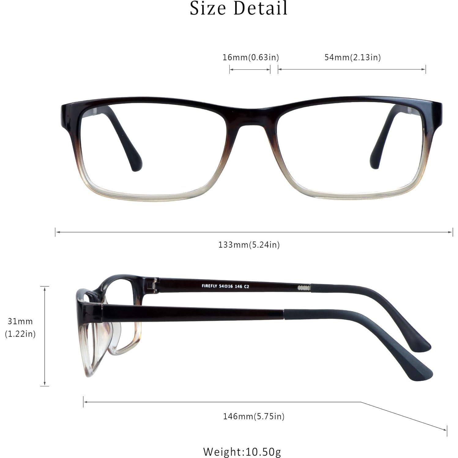 Gafas bloqueadoras de luz azul LifeArt 0.75x anti-fatiga ocular