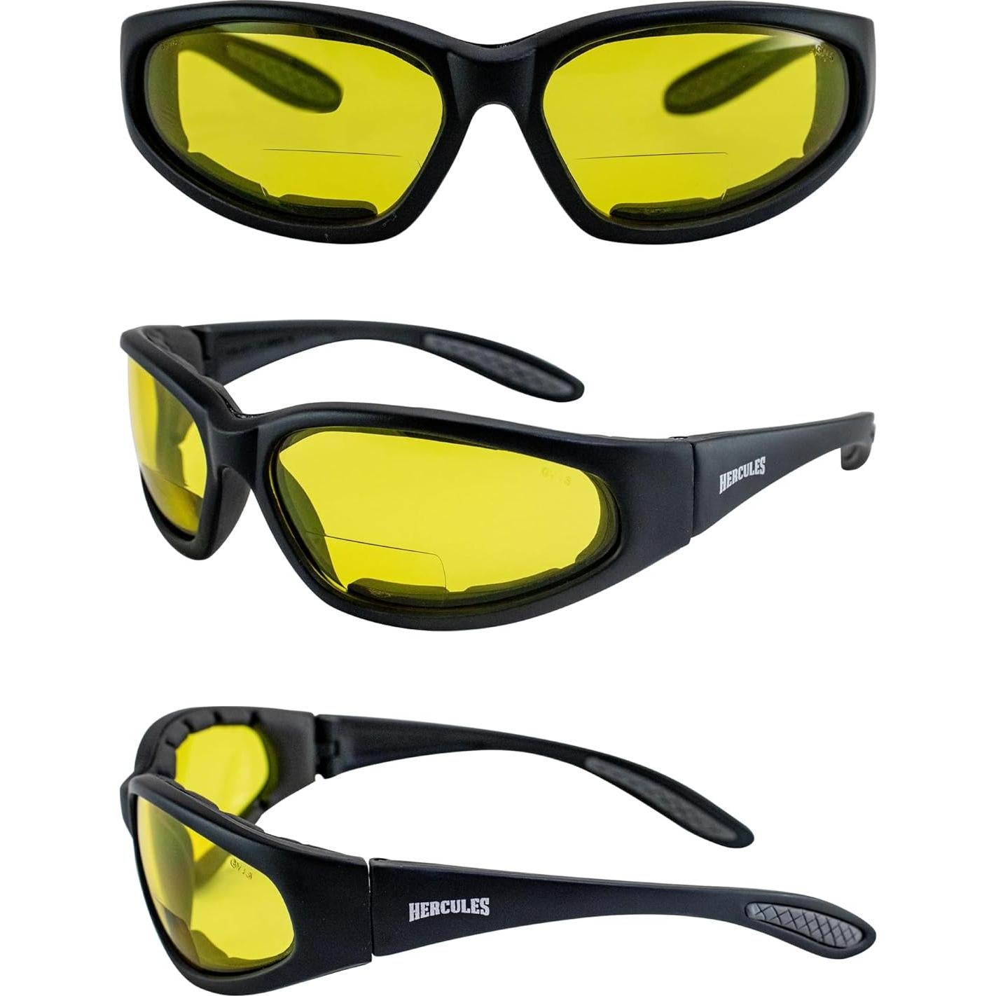 Gafas de Seguridad Bifocales Global Vision Hercules +2.0 Aumento