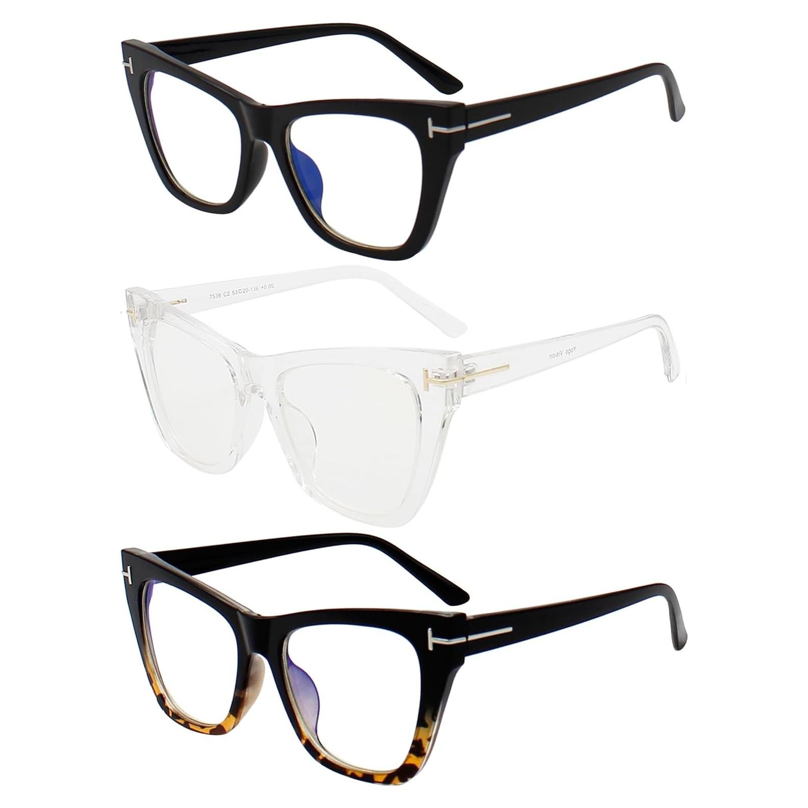 Gafas Yogo Vision Bloqueo Luz Azul UV400 Paquete de 3