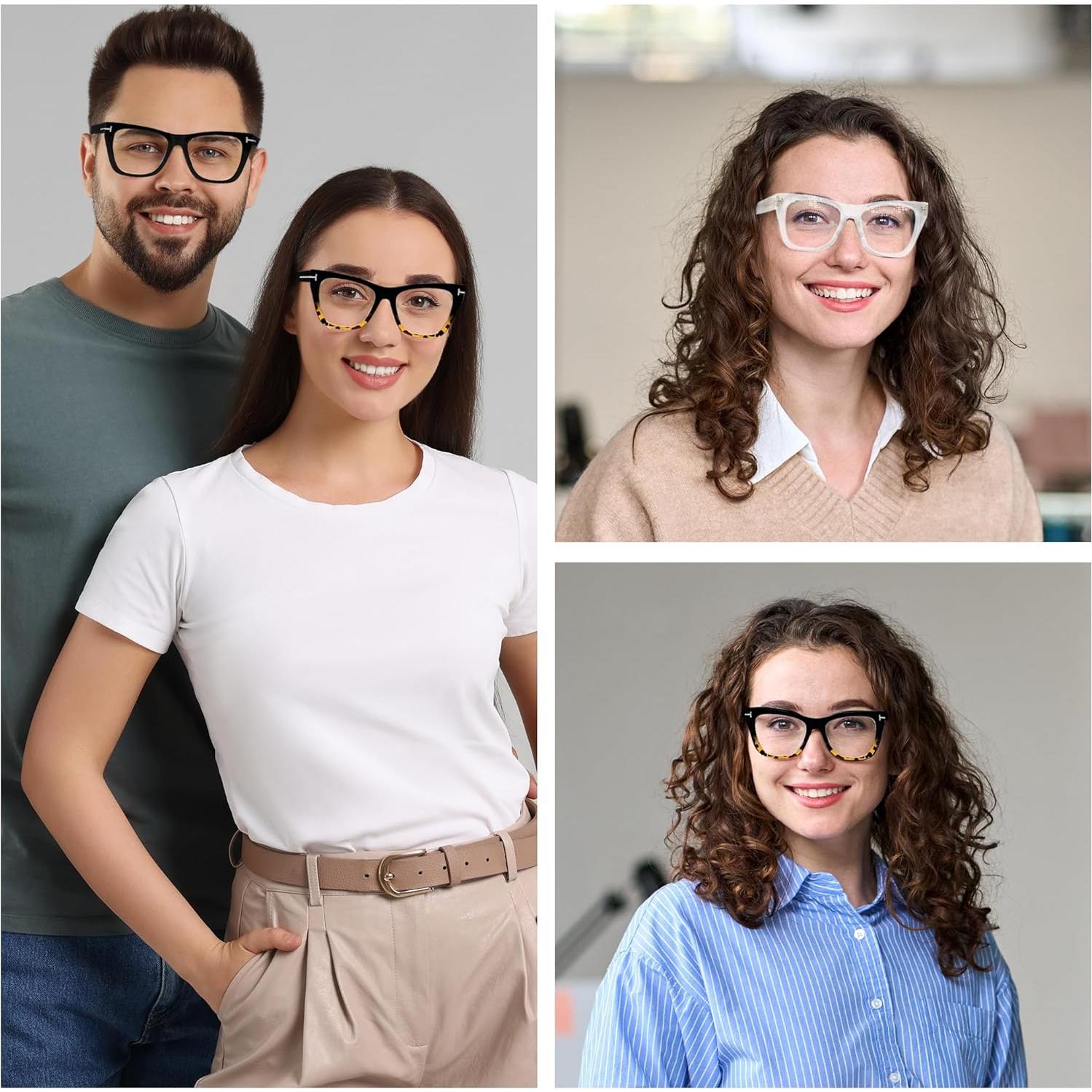 Gafas Yogo Vision Bloqueo Luz Azul UV400 Paquete de 3