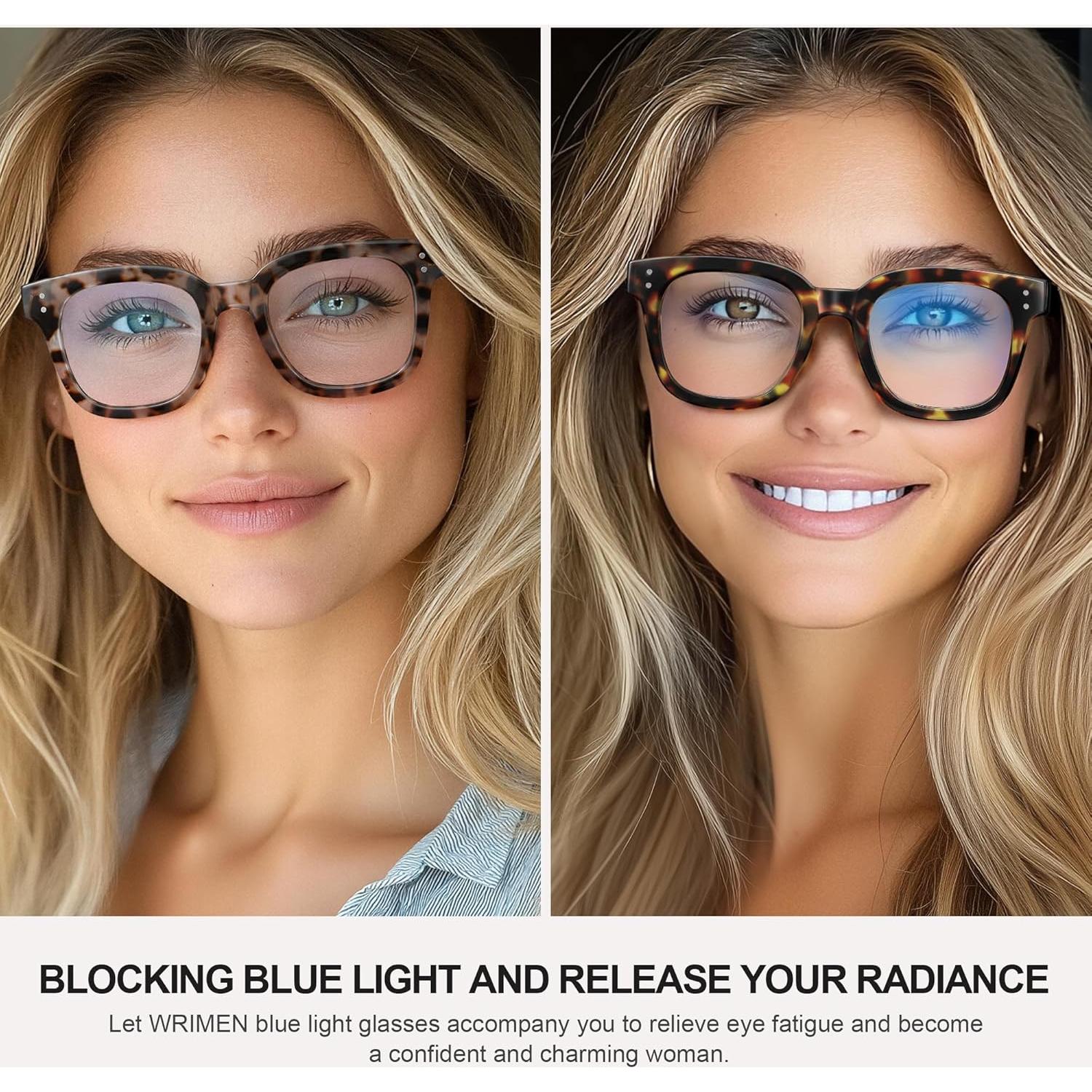 Gafas Anti Luz Azul Wrimen para Mujer/Hombre - Protección UV