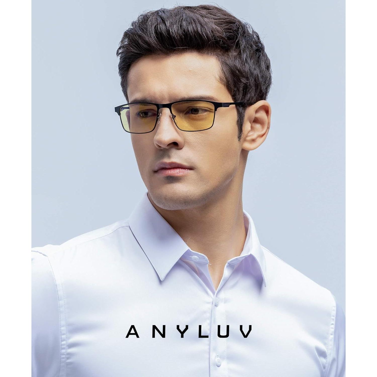 Gafas de Luz Azul ANYLUV para Hombres y Mujeres - Protección UV 400