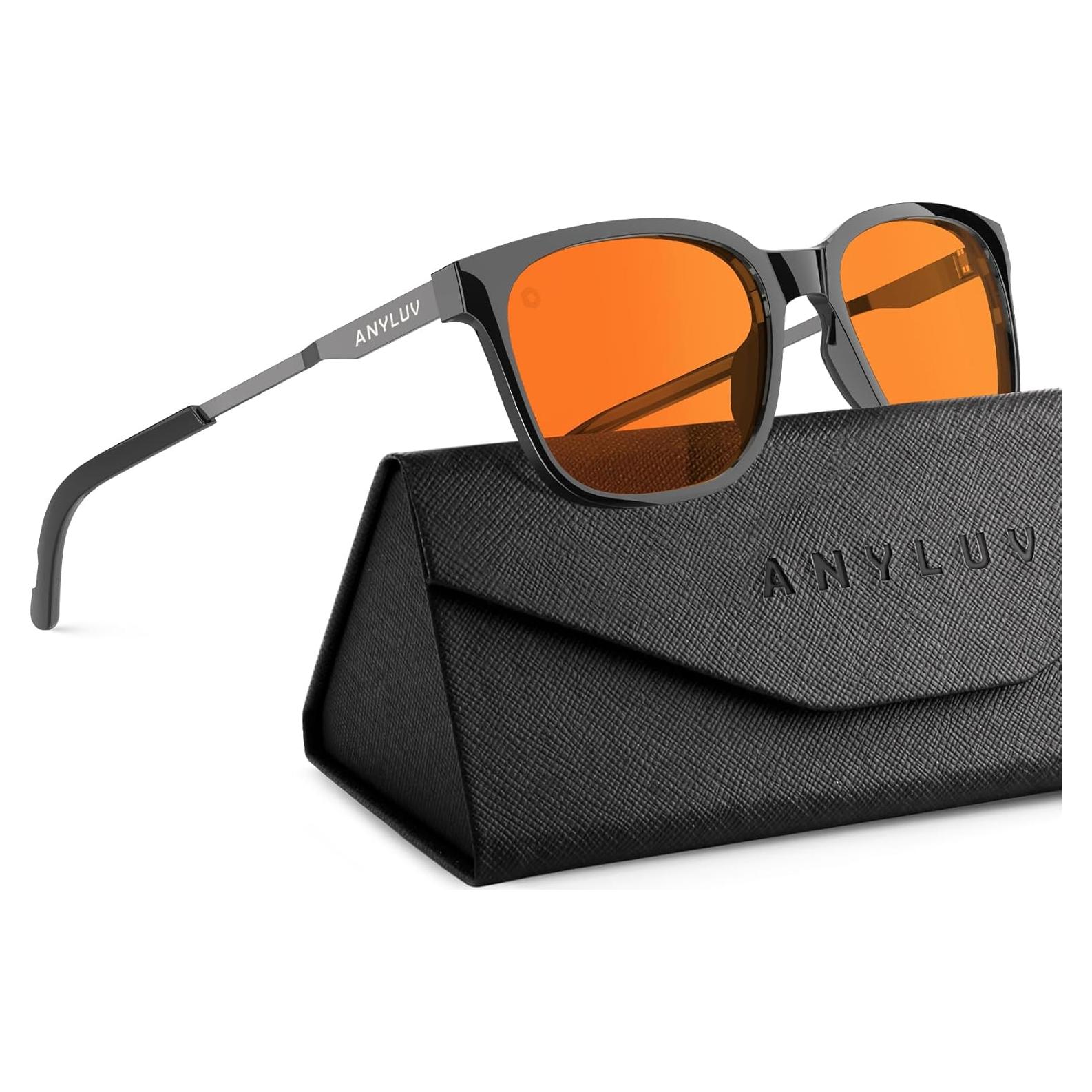 Gafas de Luz Azul ANYLUV para Hombres - Protección Visual y Estilo