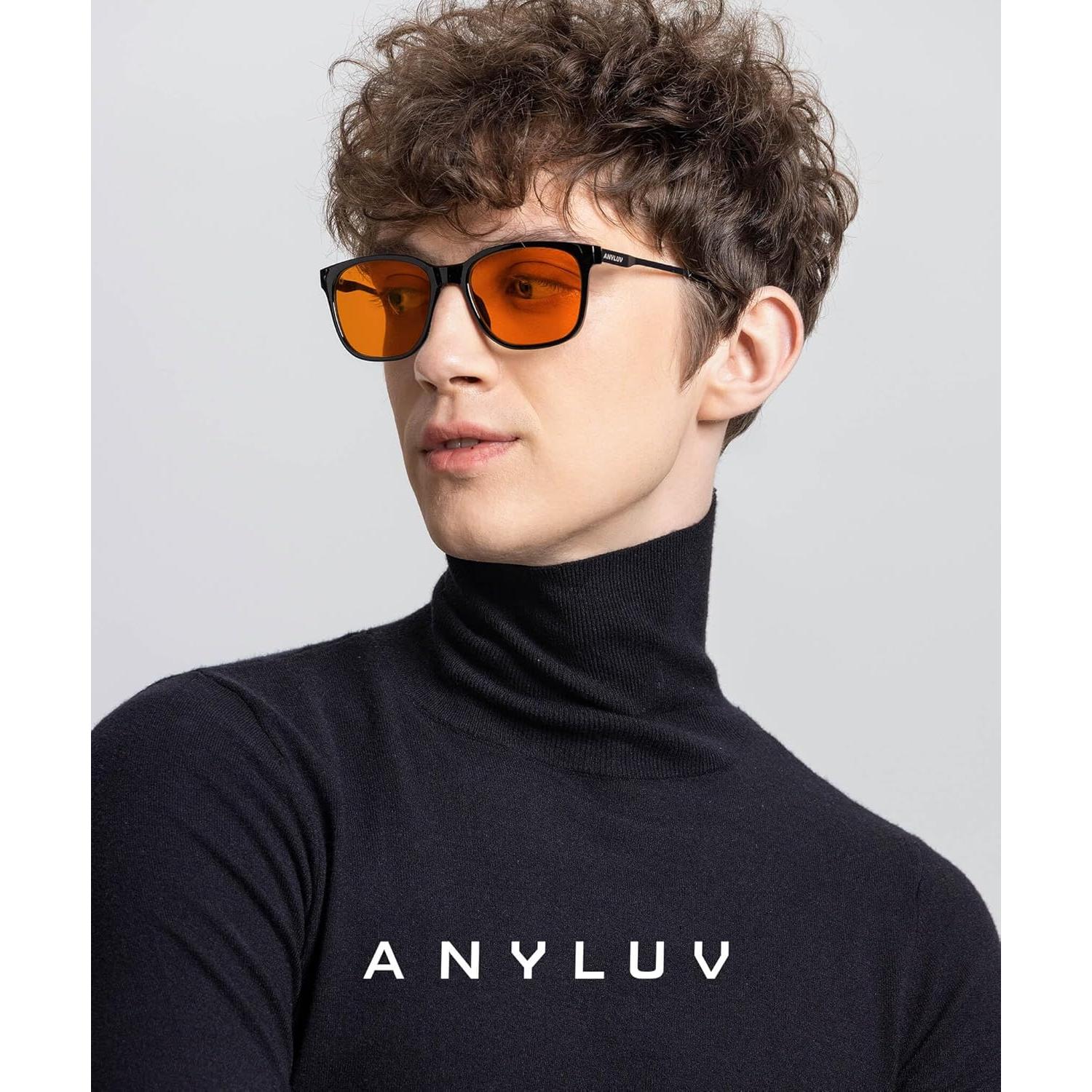 Gafas de Luz Azul ANYLUV para Hombres - Protección Visual y Estilo