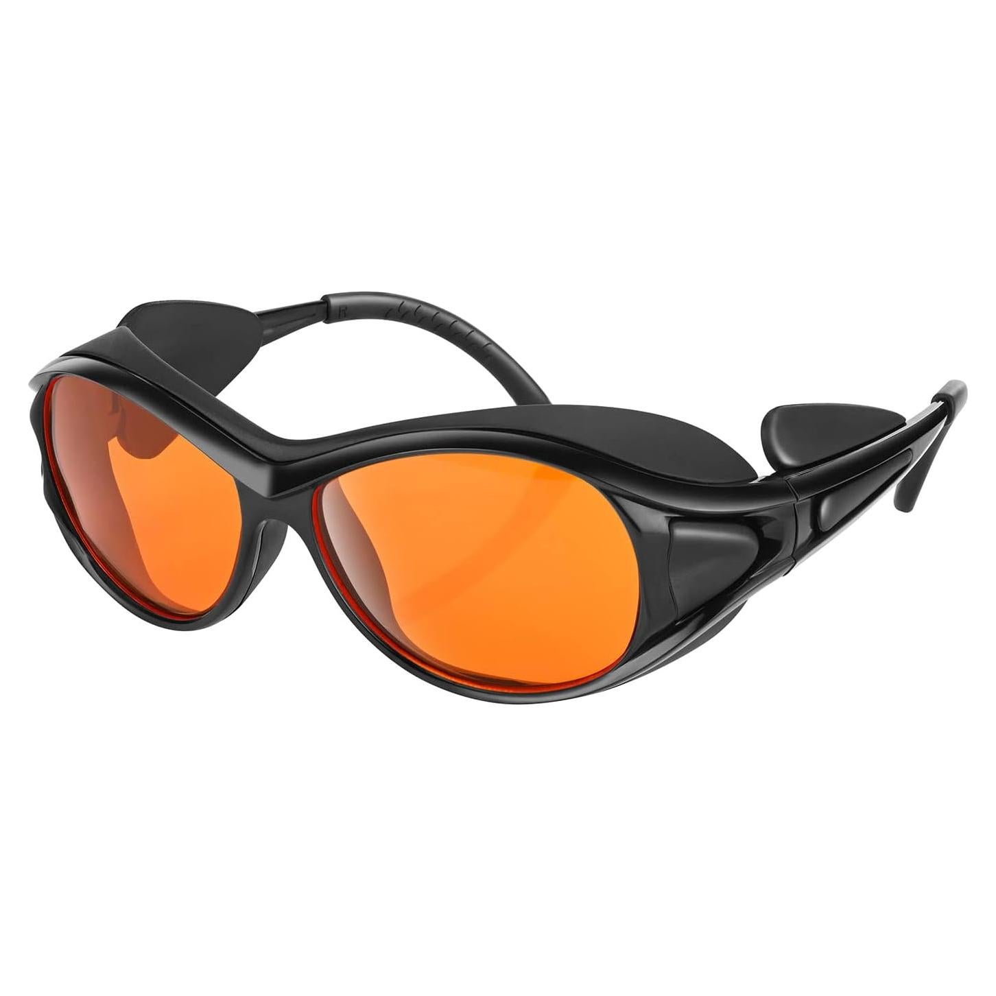Gafas de Seguridad UV Profesionales Ffj-02, Lentes Naranjas Anti-vaho