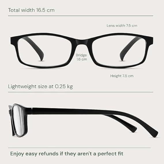 Gafas de lectura Gaoye 4 unidades - Protección luz azul UV400