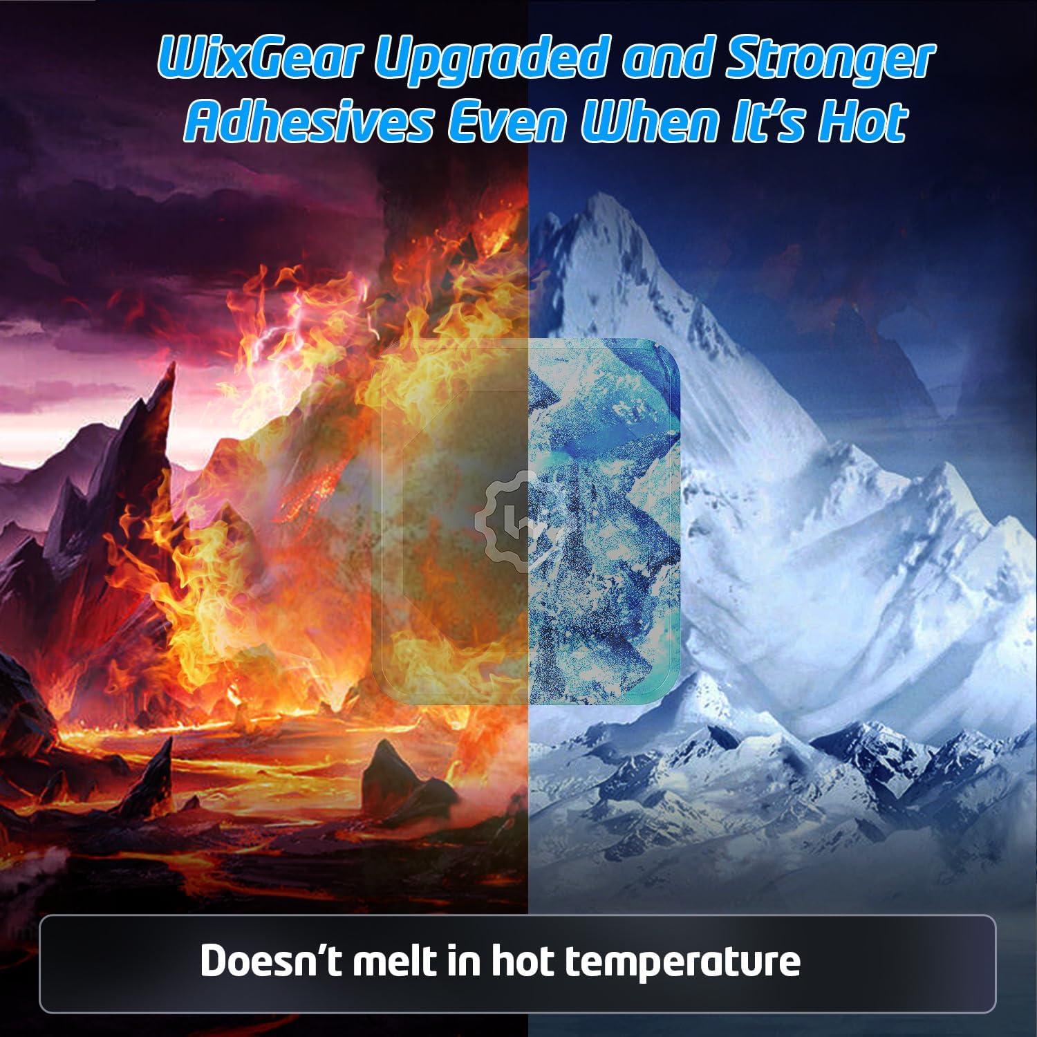 Soporte Magnético WixGear para Teléfonos y Mini Tablets - Delgado