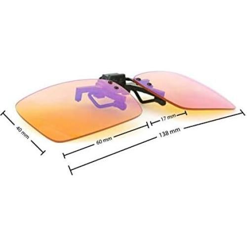 Gafas de Bloqueo de Luz Azul Dr. S - Clip, 99% Protección UV