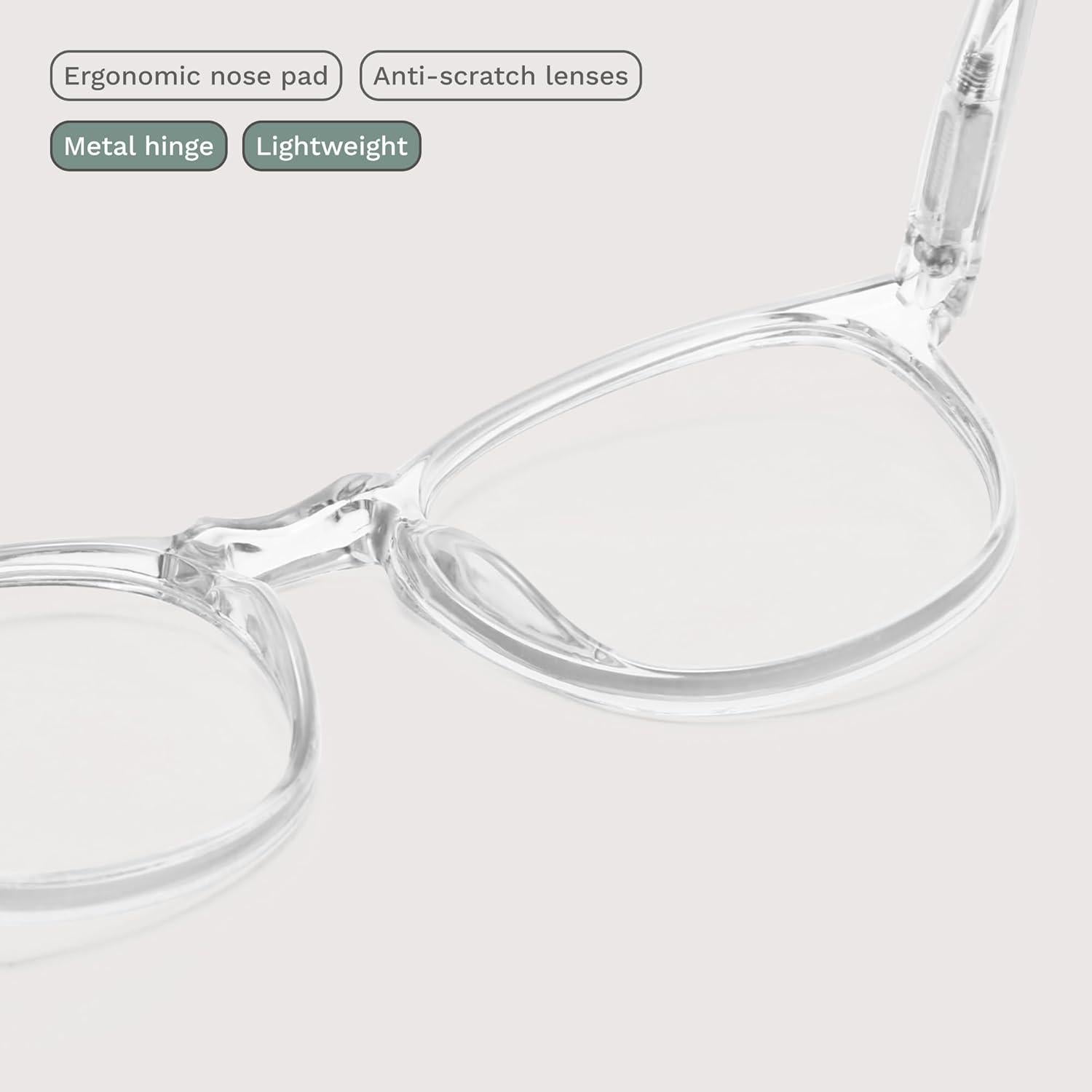 Gafas de luz azul IBOANN unisex con protección UV400